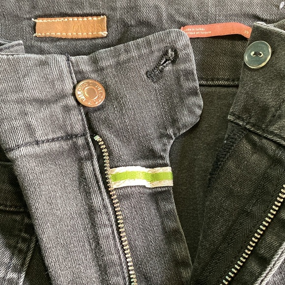 Pilcro Anthropologie The Day Tripper Womens Denim Wide Leg Crop Pants Size 29 - Picture 11 of 14